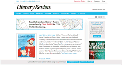Desktop Screenshot of literaryreview.co.uk